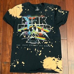 Pink Floyd Black and Orange Tee